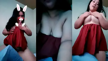 Raizel BBW Ebot Nungging Remas Payudara Jumbo